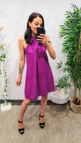 Vestido Halter Buganvilla